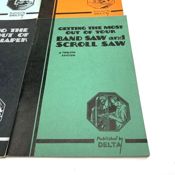 Getting The Most Out of Your Booklets Delta Milwaukee Manual 1935-1937 Lot of 4 - Picture 5 of 5